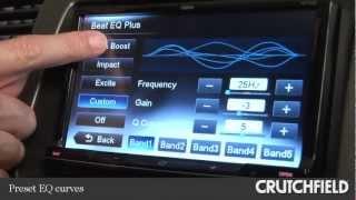 Clarion NX702 Navigation Receiver Display and Controls Demo | Crutchfield Video