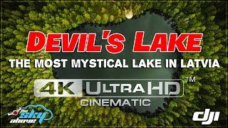 Devil’s lake (Velnezers, Čertoks, Čortoks) | DJI Mini 2 Cinematic 4K Footage