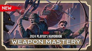 New Weapon Mastery | 2024 Player's Handbook | D&D