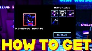 HOW TO GET EVOLVE UNITS in FIVE NIGHTS TD! ROBLOX