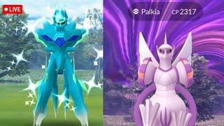 ORIGIN FORM DIALGA AND PALKIA|RAID INVITES | POKEMON GO LIVE