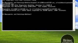 How to Restore, Fix, Replace Rundll32.exe for Windows XP by Britec