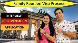 Germany Dependent visa complete process | Spouse visa Germany | Family reunion visa Germany