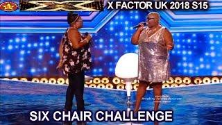 Burgandy Williams and Panda Ross Duet Never Enough FANTASTIC! | Six Chair Challenge X Factor UK 2018