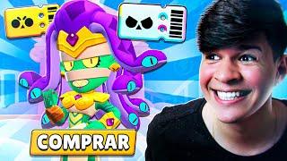 COMPREI e LIBEREI TODO o NOVO BRAWL PASS DEUSES VS MONSTROS