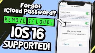 Forgot iCloud on iPhone? | Remove iCloud on iPhone Permanent! | How to FMI OFF on iPhone Easy!