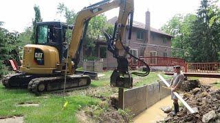 Building a DIY Backyard Retaining Wall