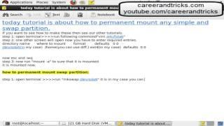 How to  Mount Simple and Swap Partitions Permanently Or Automatically in linux