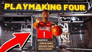 NBA 2K20 NEW RARE "PLAYMAKING FOUR" BUILD! BEST CENTER SPEEDBOOSTING BUILD! BEST JUMPSHOT!