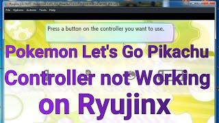 Pokemon Let's Go Pikachu Controller not Working on Ryujinx