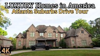 Luxury homes in ATLANTA suburbs | Nature Sounds for Sleep and Study