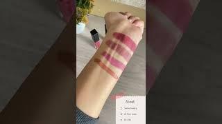 Affordable lipsticks swatch | under RS. 300 | nude lipsticks #shorts #youbeshorts #makeupshorts