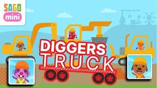 New Truck Games for Kids Dinosaur Truck | Kids Game | Truck Game @TinykidoTv