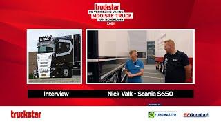 Scania S650 N. Valk – Mooiste Truck van Nederland 2021
