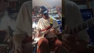 Summer Day Smooth Jazz Jam Dm #guitar #solo #improvisation