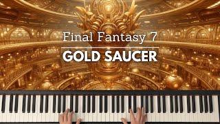 Gold Saucer (Final Fantasy 7) - piano transcription