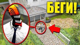 МОЙ ДРОН ЗАСНЯЛ РЕАЛЬНОГО ЧЕЛОВЕКА БЕНЗОПИЛУ! УГАР И БЕЗУМИЕ В Garry`s Mod