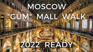 Walking in GUM Shopping Mall | Famous Moscow Department Store on Red Square