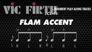 Flam Accent: Vic Firth Rudiment Playalong