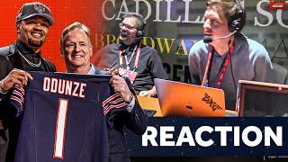 REACTION: Bears select Rome Odunze with No. 9 overall pick in 2024 NFL Draft | Parkins & Spiegel