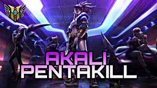 LEAGUEOF LEGENDS :AKALI PENTAKILLS