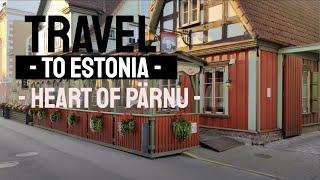 Travel to Estonia - Pärnu - 4K - The heart of Pärnu - 2022