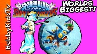 Giant SKYLANDERS SURPRISE Smash Egg by HobbyKidsTV