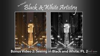 Black and White Artistry - A Way of Seeing - Part 2