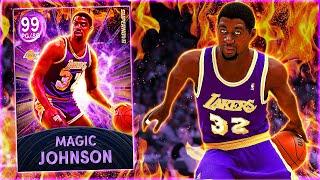 DARK MATTER MAGIC JOHNSON IS GOING TO BE A PROBLEM! NBA 2k22 MyTEAM GAMEPLAY