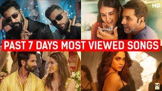 Top 25 Songs Of This Week | Past 7 Days Most Viewed Indian Songs On Youtube (8 July 2024)| #youtube