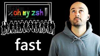 Setup ZSH and OhMyZsh Fast (WSL)