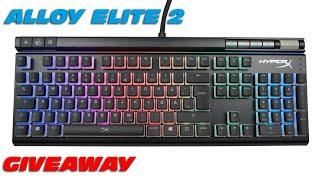 HYPERX Alloy Elite 2 - Gaming-Tastatur - Unboxing & Giveaway