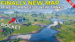 After 1,5 Years Finally a New Map - Airshipyard | Mines Rework & New Tanks in World of Tanks