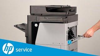 Walkaround Front | HP LaserJet Enterprise MFP M630  | HP Support