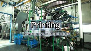 How it's made-Printing Aluminum cans production process