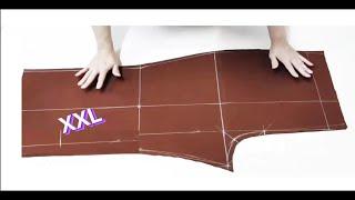 VERY EASY !! Big Size Trousers Cutting and Sewing