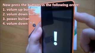 How to factory reset Microsoft Lumia 535