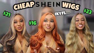 TESTING CHEAP SHEIN WIGS | UNDER $25