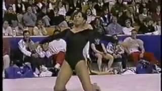 Dominique Dawes - 1997 World Professional Championships Day 2 - Floor Exercise