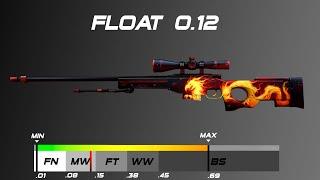 CSGO AWP | Wildfire - Skin wear/float