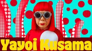 YAYOI KUSAMA FACTS FOR KIDS | polka Dot Princess | Modern Art | Lou Bee ABC