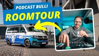 ROOMTOUR Podcast Studio im VW T6.1 California Ocean