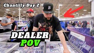 Sports Card dealer POV at The Chantilly Card Show! Day 2 Vlog