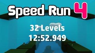 ROBLOX Speed Run 4 - 32 Levels in 12:52.949 [Former World Record]