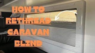 WINDOW REPAIRS CARAVAN AND MOTORHOME / NCE BLIND / RETHREADING / SUPREME / LEADER