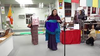 How to wear a Kira: Bhutanese traditional female costume