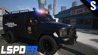 GTA V LSPDFR #145 LAPD SWAT Lenco Bearcat Patrol!