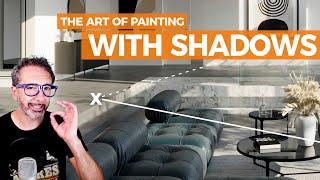 The Art of Painting with Shadows — Corona & V-Ray tutorial