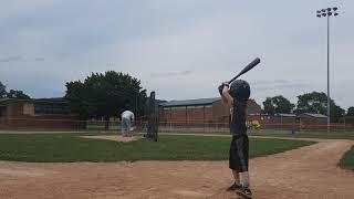 Skilled 6 year old hitting baseballs. #6yearsold #baseball #littleleague