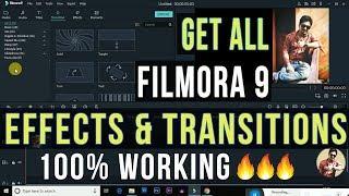 Get all effects & transitions in Filmora 9 - Hindi | English subtitle